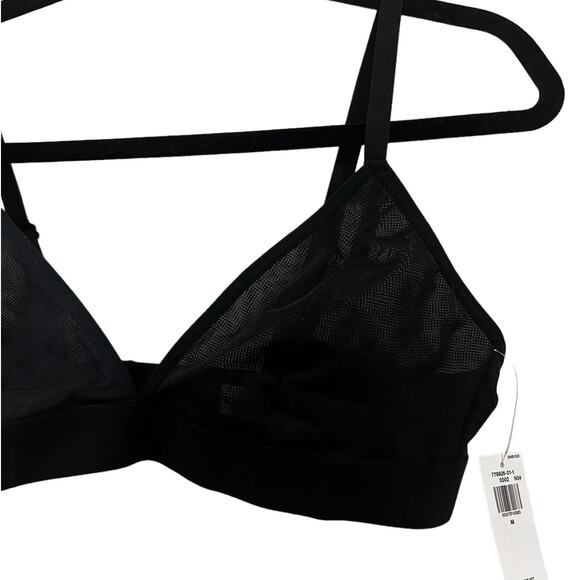 Old Navy Womens See Through Sheer Black Bra M Medium NWT - Picture 3 of 8